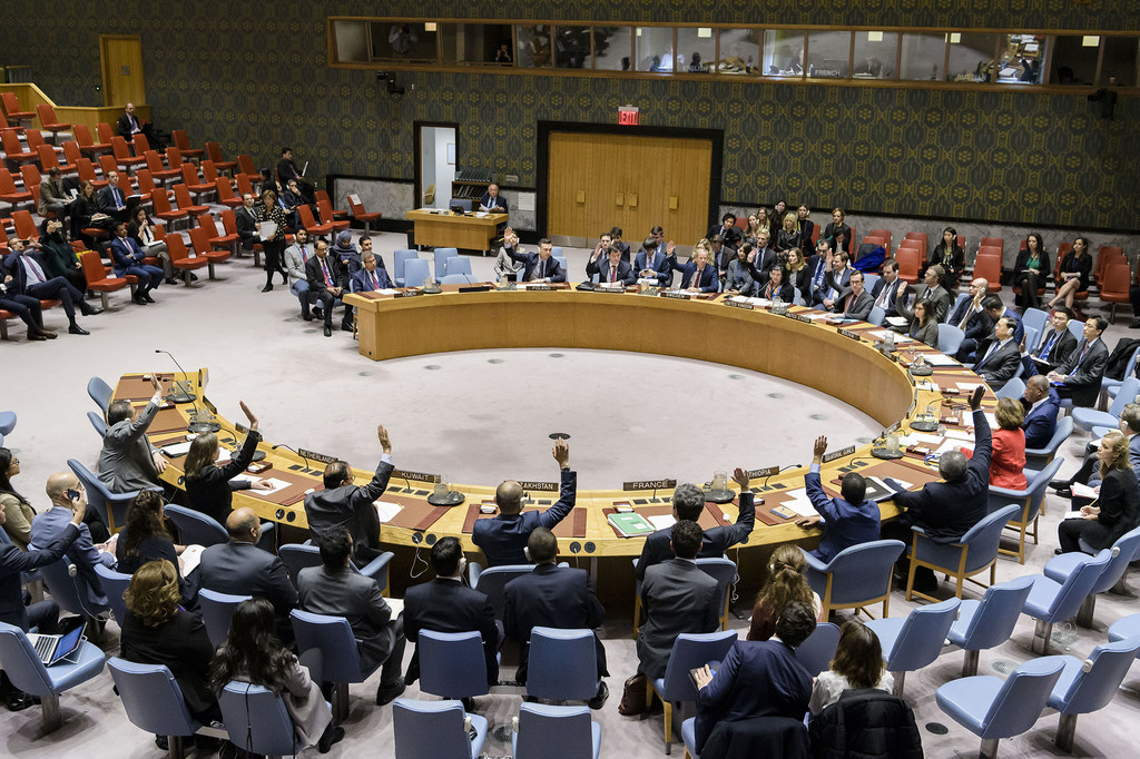 مجلس الأمن .. خطة السلام التي قدمتها أمريكا تنتهك القانون الدولي