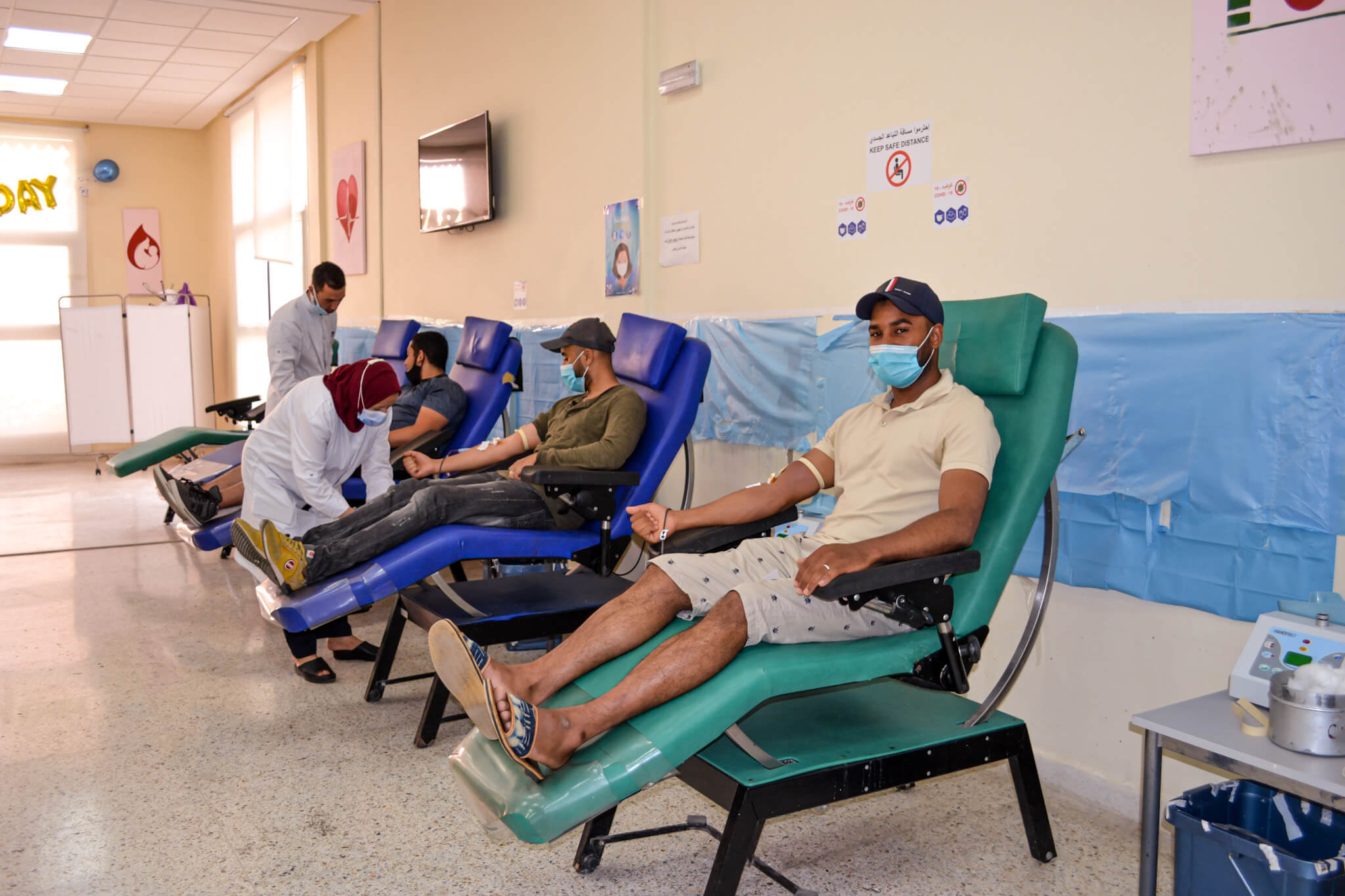 153 متبرعًا بالدم لمستشفيات مراكش في حملة لفاعل خير للتنمية الاجتماعية